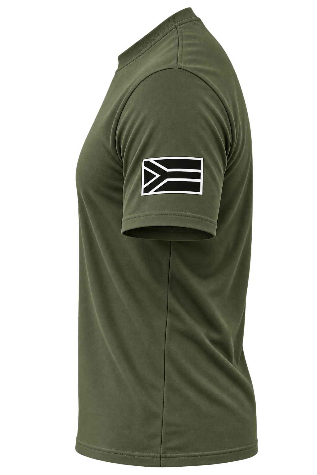 TactiKor 185G Gym Division Performance T-Shirt - Olive side view