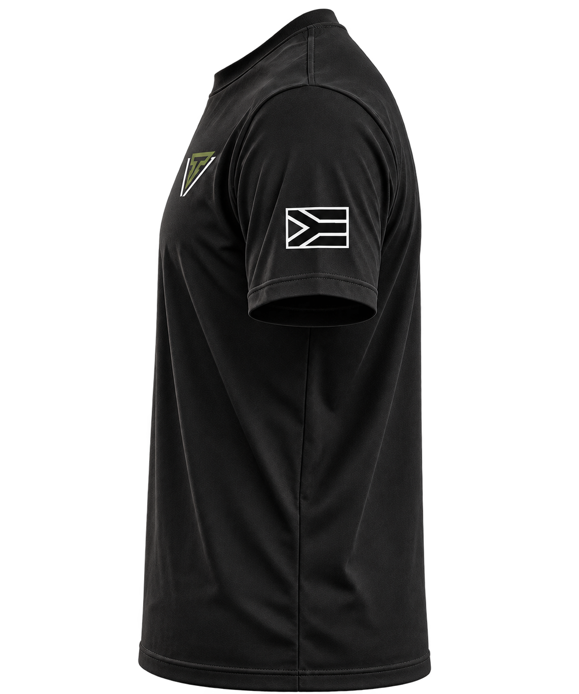TactiKor 200GSM Premium Tactical T-Shirt warrior design side view