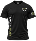 TactiKor 200G Moto Division T-Shirt black front view